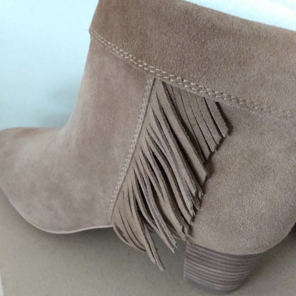Lucky Brand Zakina Suede Ankle Boot - Picture 5 of 8